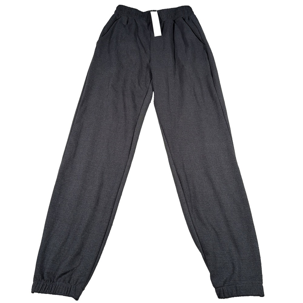 Capella Womens‎ Jogger Sweatpants Small Gray Workout Gym Athleisure Comfort NEW